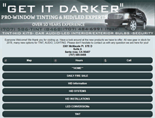Tablet Screenshot of getitdarker.com